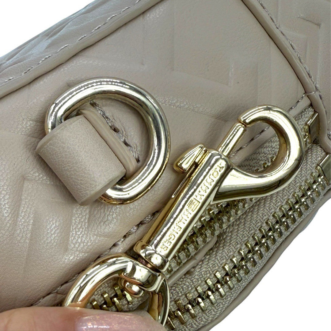 トミー ヒルフィガー ショルダーバッグ 斜め掛け アイコニック モノグラムカメラバッグ