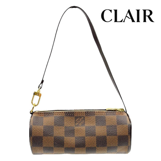 ルイヴィトン パピヨン ダミエ  ミニポーチ アクセサリーポーチ