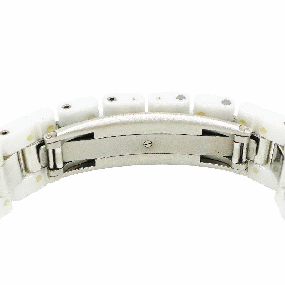 シャネル J12クロノグラフ ダイヤベゼル ダイヤブレス セラミック H1707 オートマティック メンズ