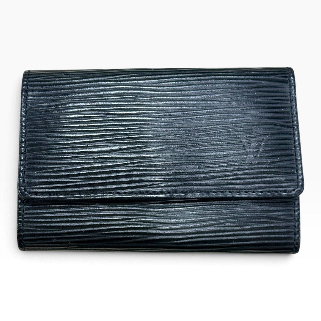 【美品】ルイヴィトン エピ ミュルティクレ6連 キーケース 黒 ブラック