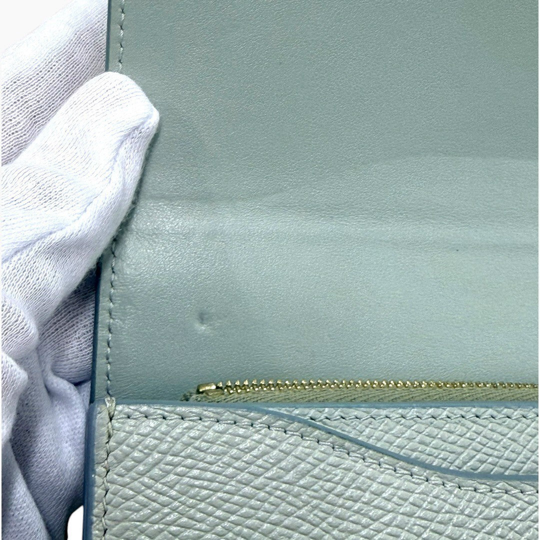 セリーヌ 財布ラージ フラップ ウォレット 長財布 2つ折り レザー