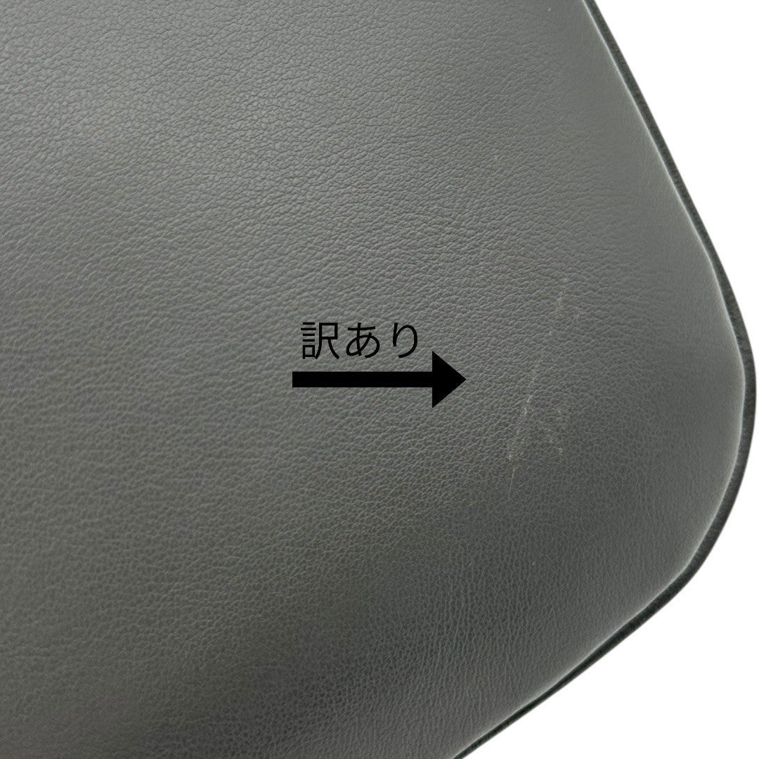 セリーヌ 斜め掛け ショルダーバッグ  ダブゥ バッグ レザーバッグ ポシェット グレー レディース