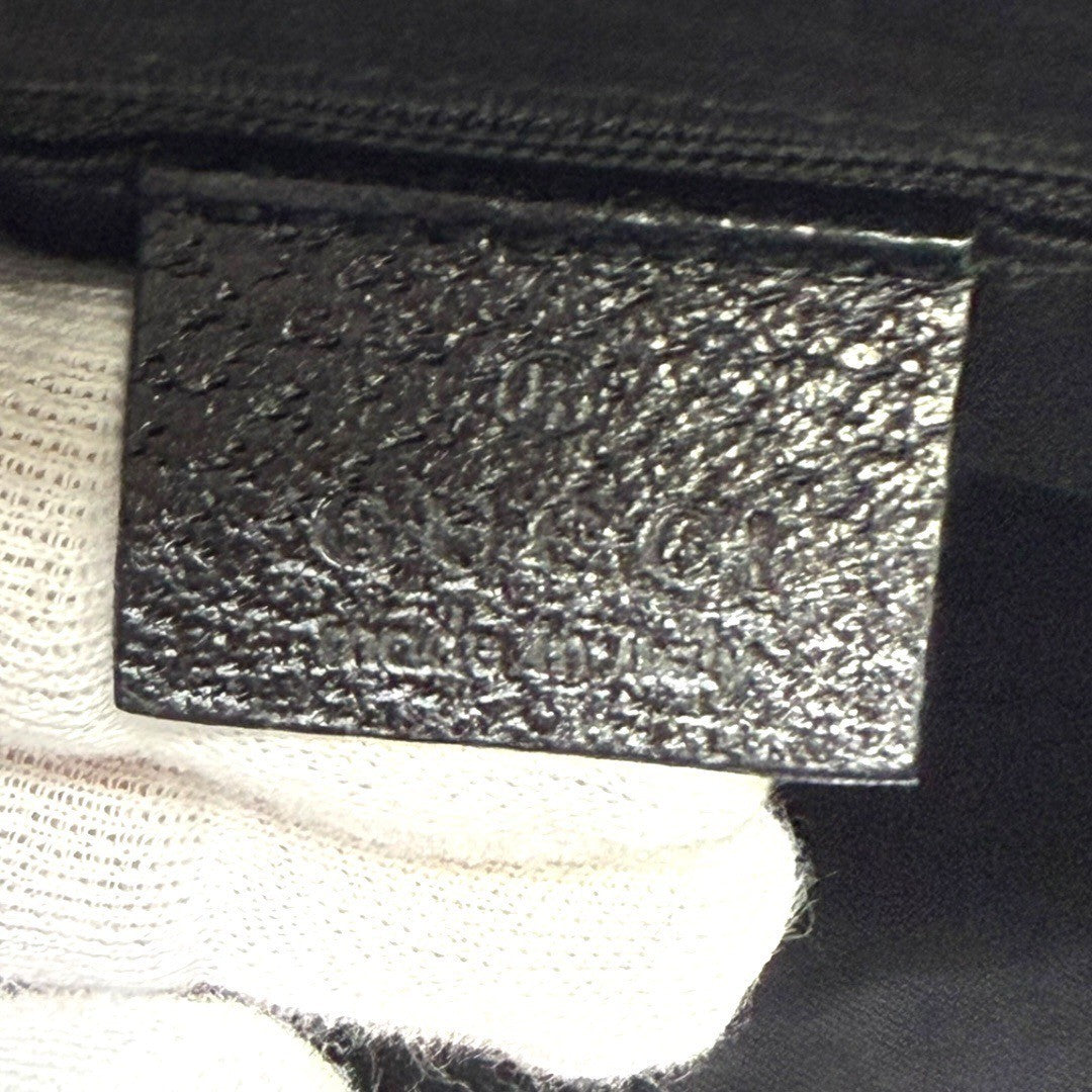 グッチ GGキャンバス トートバッグ ショルダーバッグ ブラック 113019 レディース