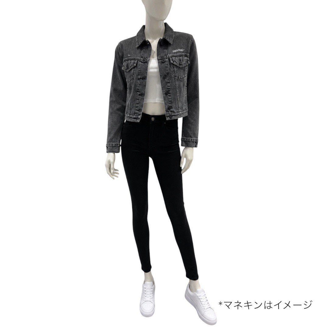 オフホワイト  デニムジャケット OWYE008S20DEN001 ブラック