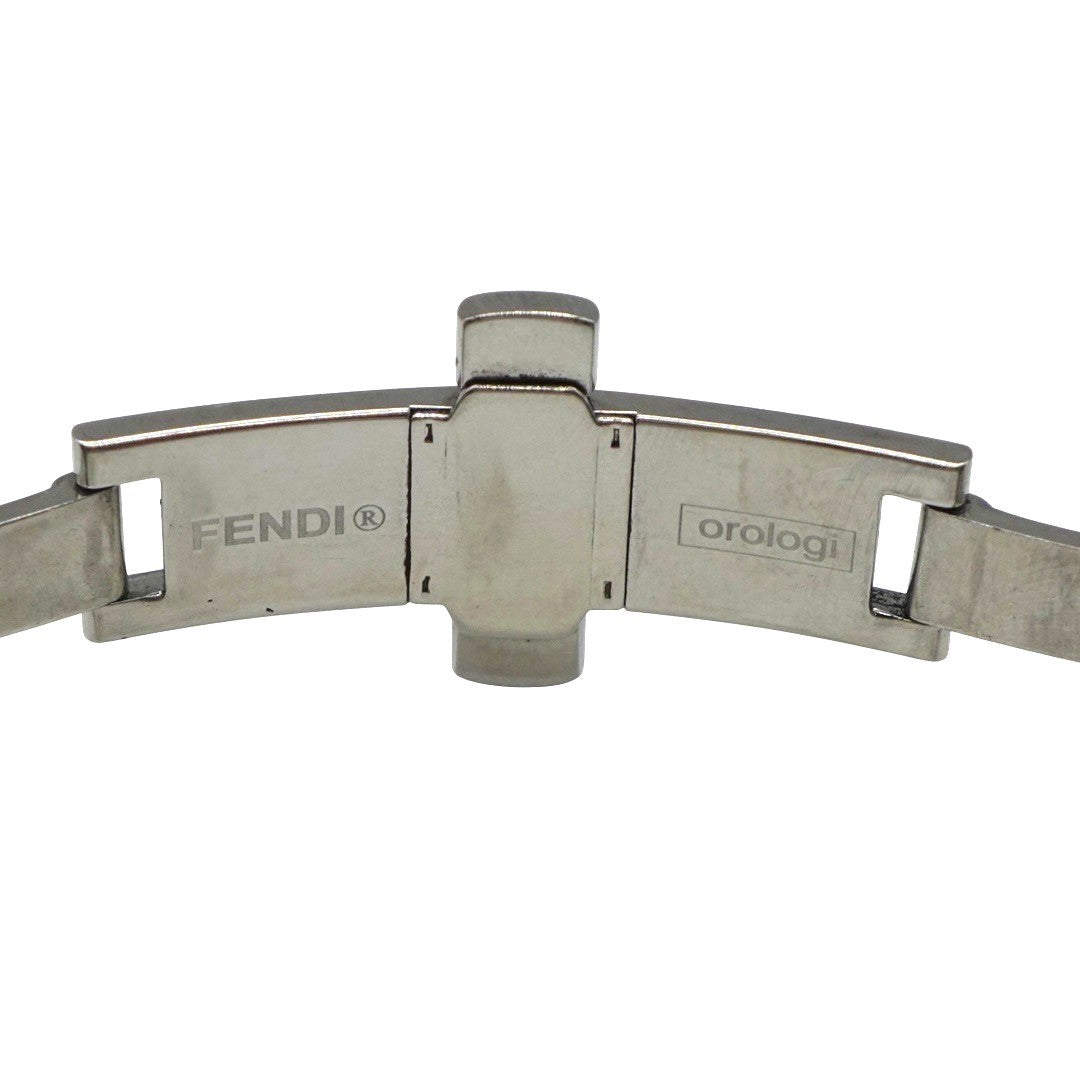 フェンディ メンズクォーツ時計 210G Silver文字盤 メンズ ステンレススチール フェンディ時計