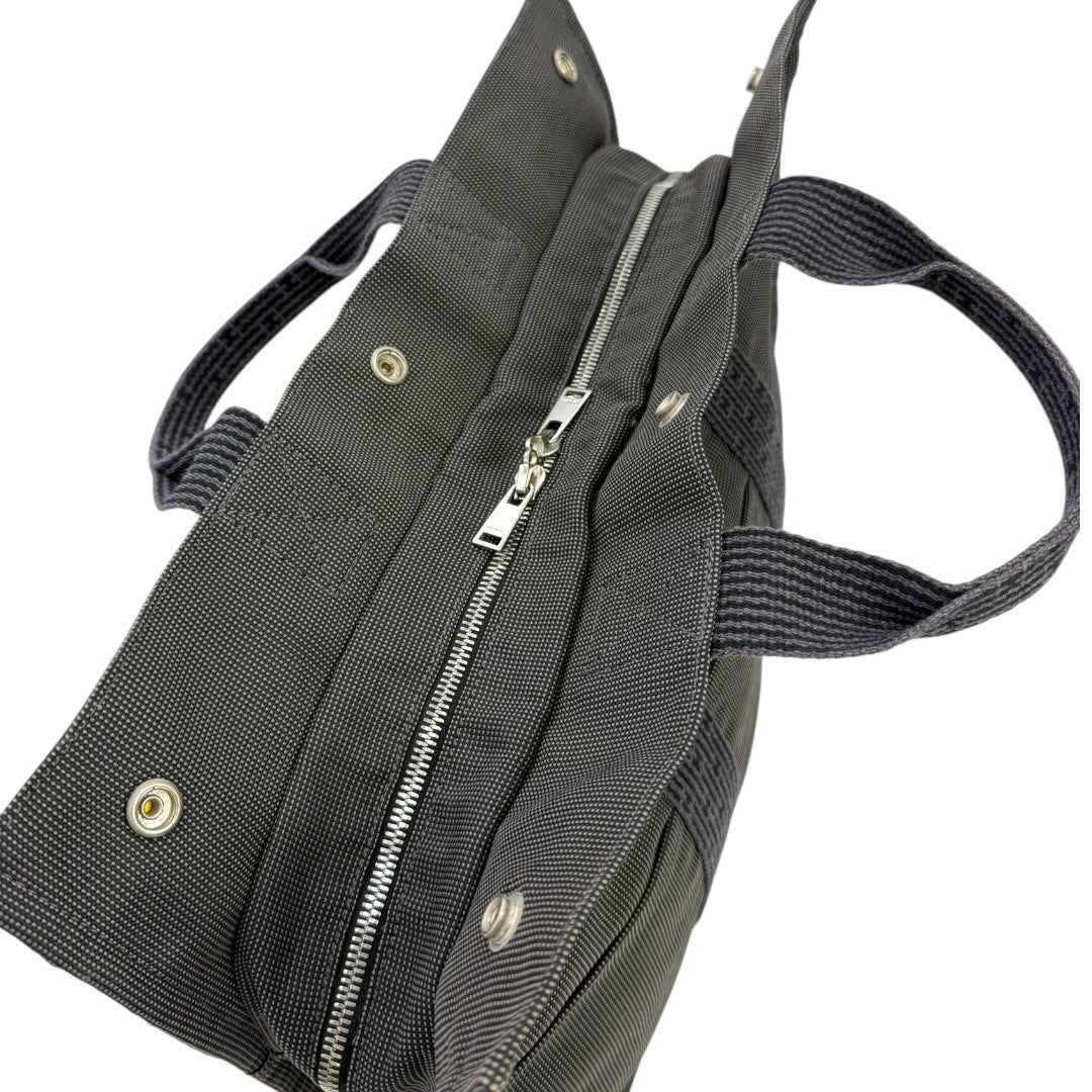 エルメス エールライン トートMM ハンドバッグ トートバッグ グレー レディース メンズ