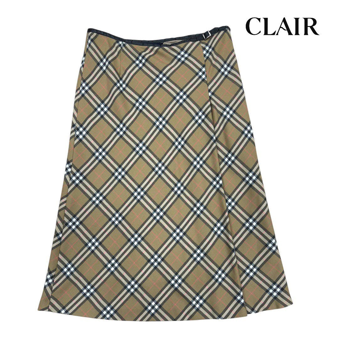 バーバリー ノバチェック スカート