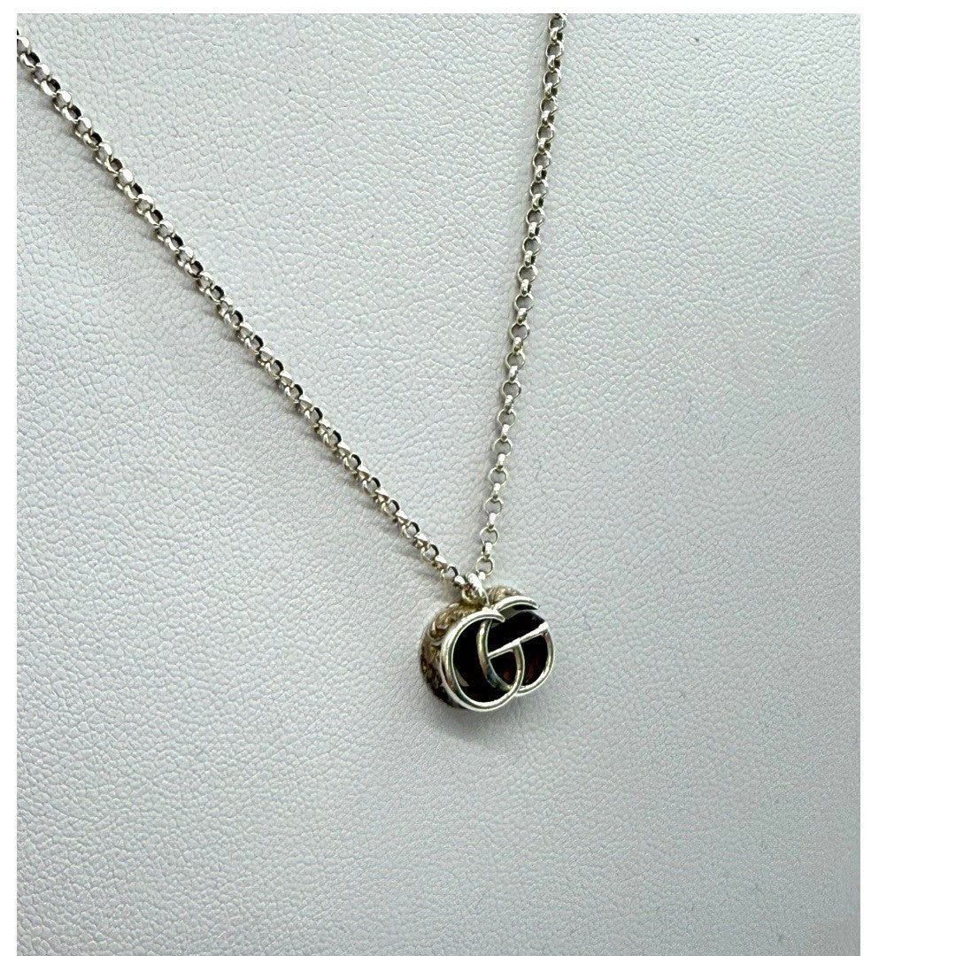 グッチ ネックレス GGロゴ 925 レディース