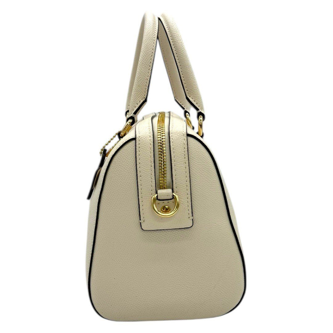 コーチ ハンドバッグ２WAYバッグ ショルダーバッグ レザー ホワイト レディース