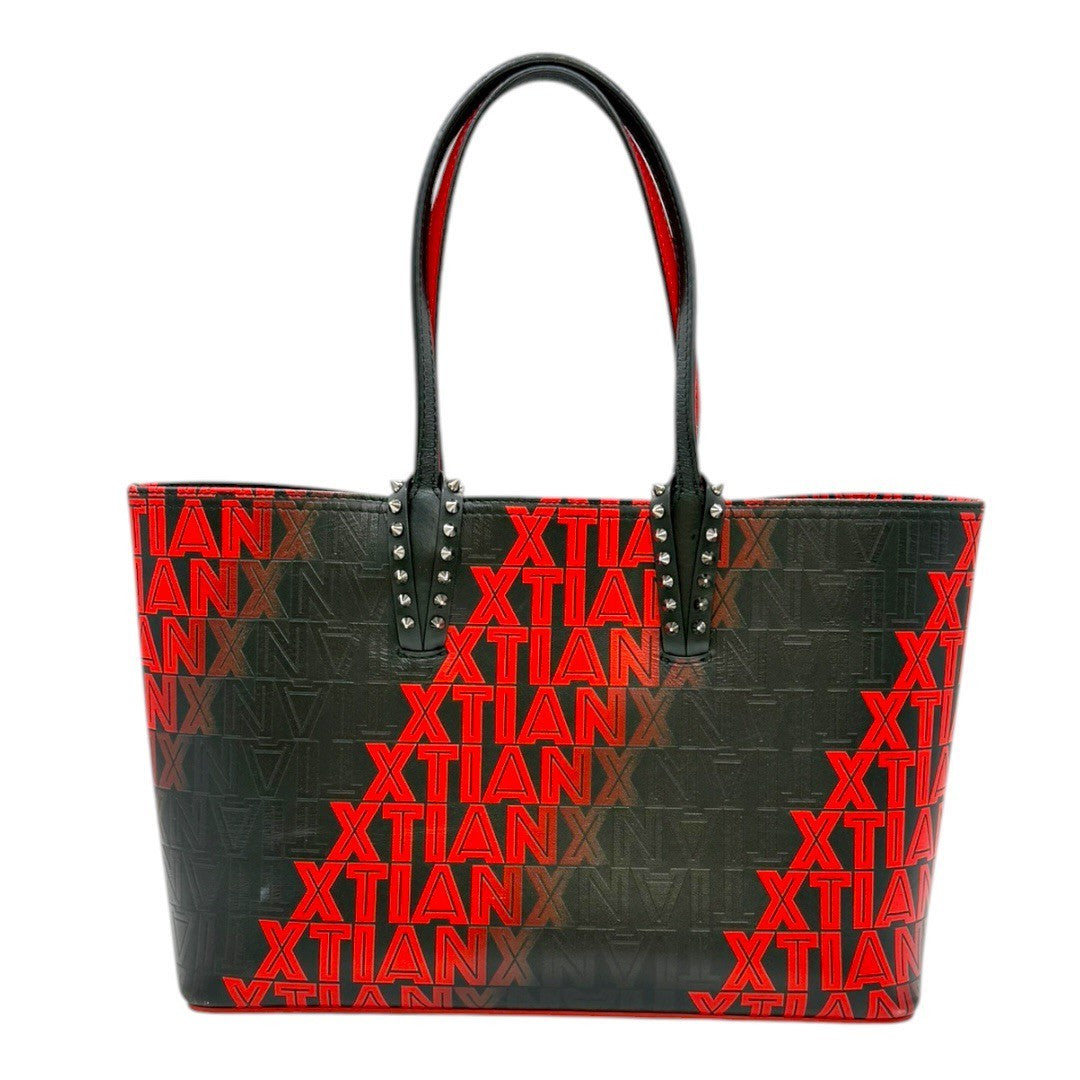 クリスチャンルブタン トートバッグ レディース スモール ロゴ スタッズ ポーチ付き