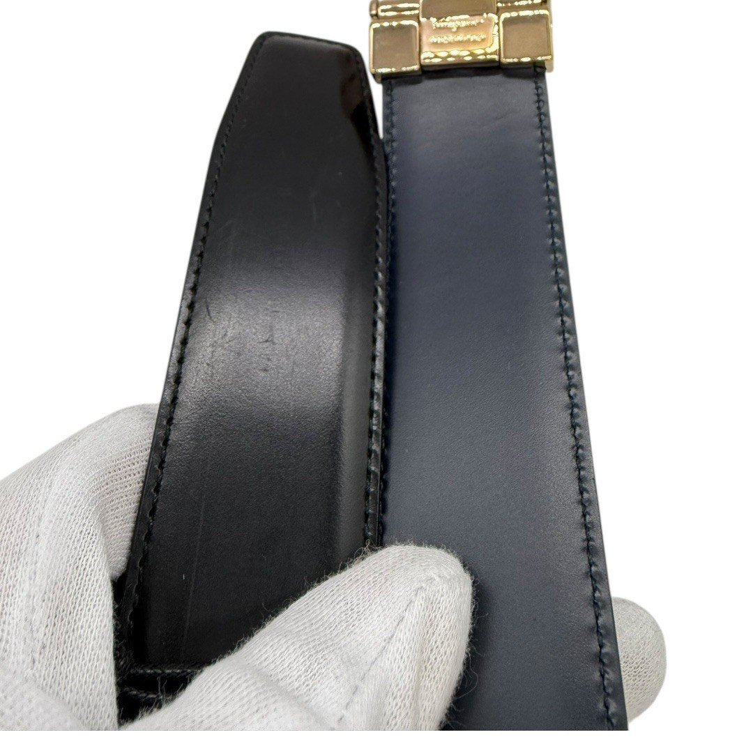 フェラガモ ベルト 67A166 725453 Ferragamo Belts Nero ブラック ネイビー メンズ