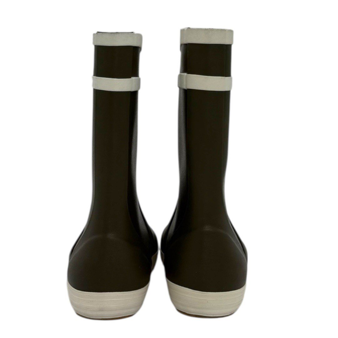 【美品】 セリーヌ レインブーツ 長靴 雨具 雨靴 傘 カーキ 23cm レディース