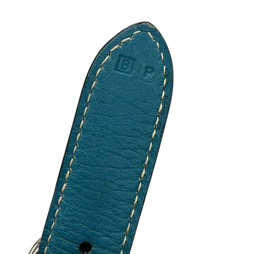 エルメス トリム31 ブルージーン シルバー金具