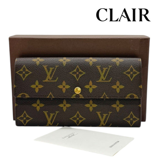 ルイヴィトン 長財布 ポルトフォイユ サラ モノグラム レザー ルイヴィトン財布 レディース