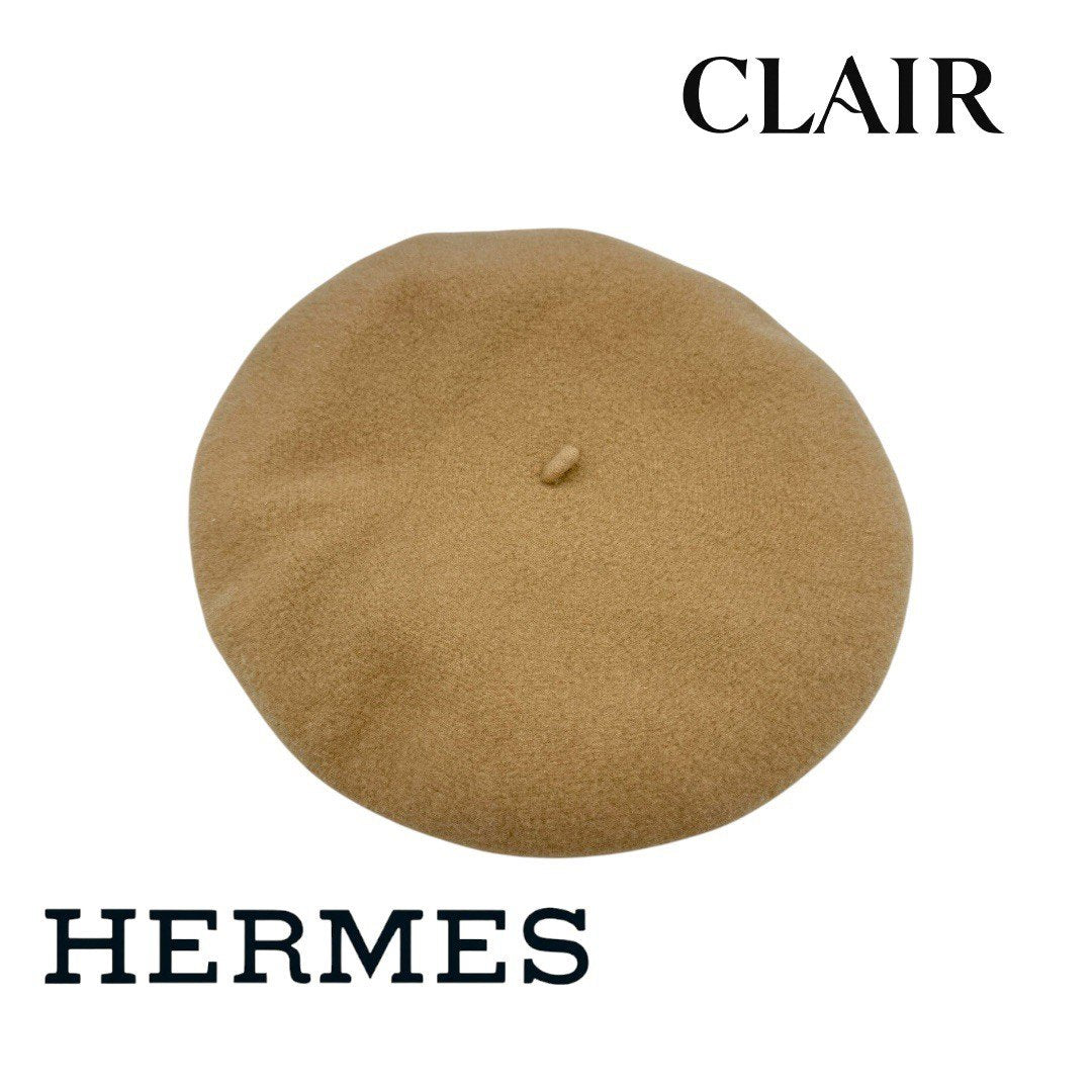 エルメス ベレー帽 帽子 アパレル ファッション小物 ベージュ レディース