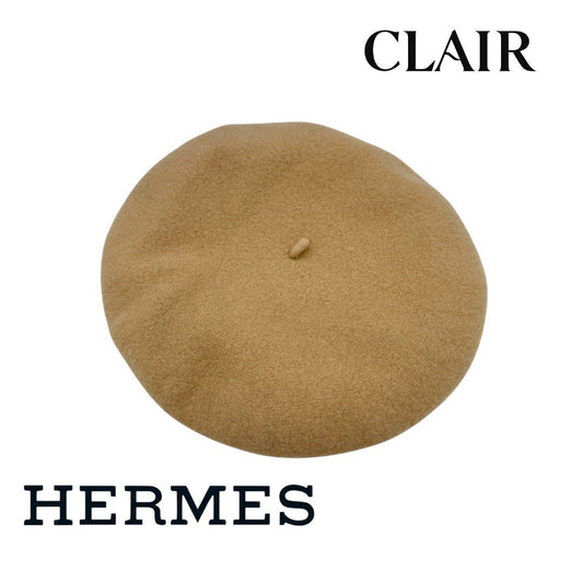 エルメス ベレー帽 帽子 アパレル ファッション小物 ベージュ レディース