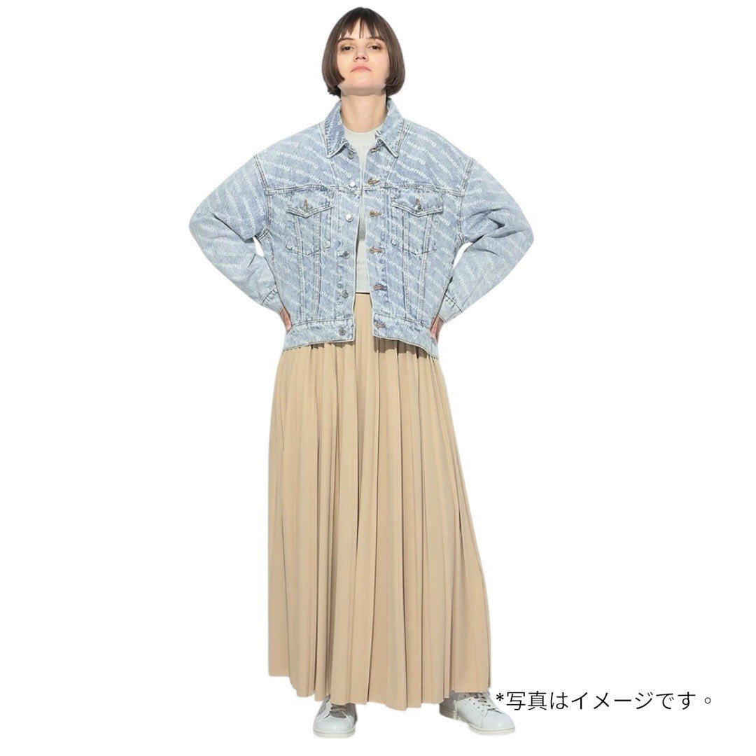 アレキサンダーワン ロゴデニムジャケット Gジャン Falling Back ロゴ クロップド
