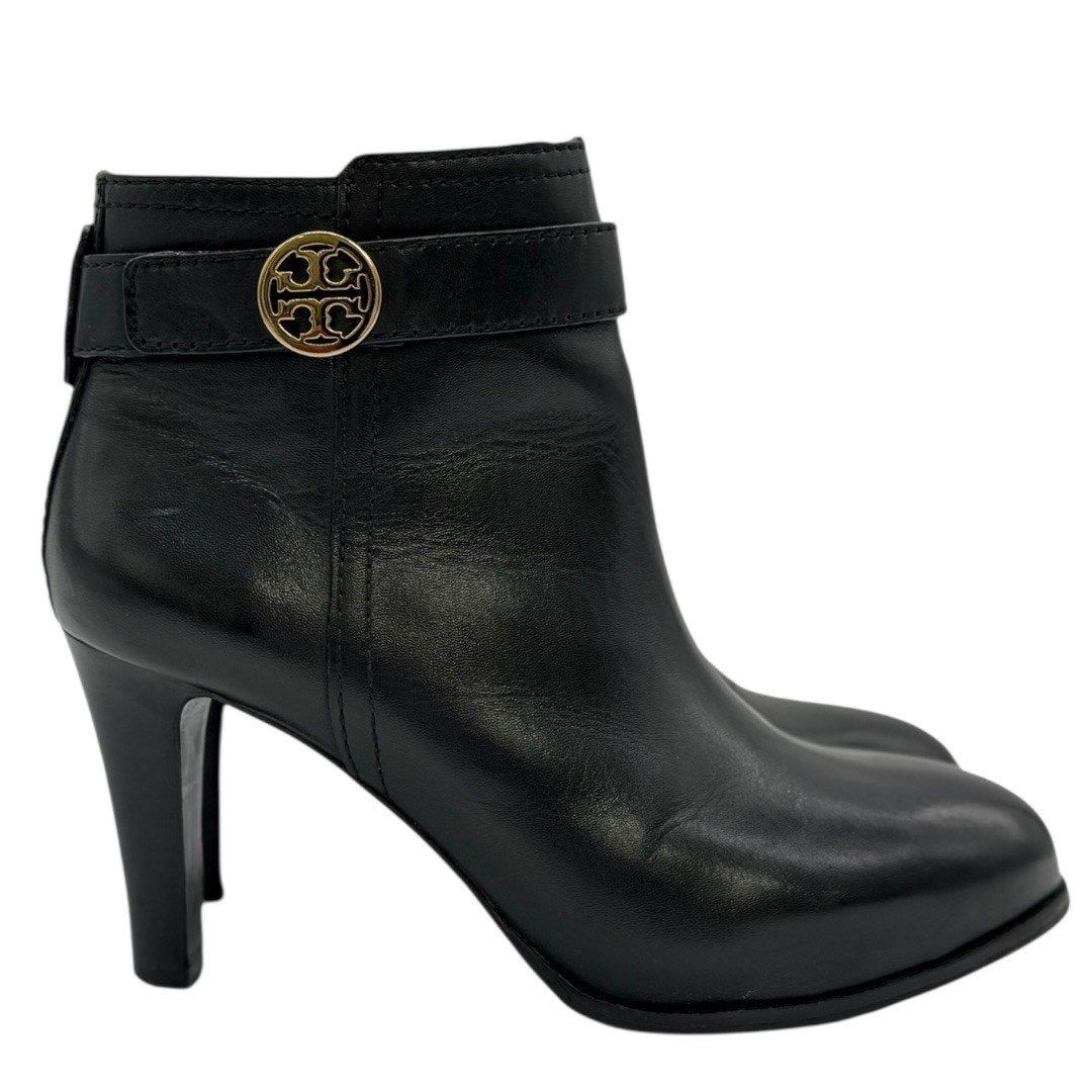 トリーバーチ ショートブーツ ローヒール 本革 レディース