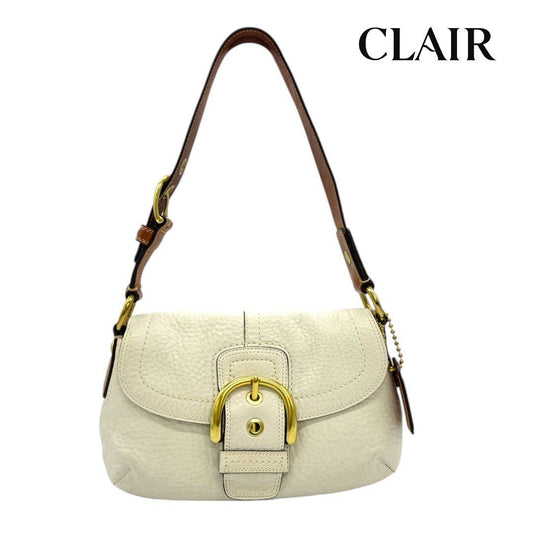 コーチ ソーホー ハンドバッグ ワンショルダーバッグ ２WAYバッグ レディース 白