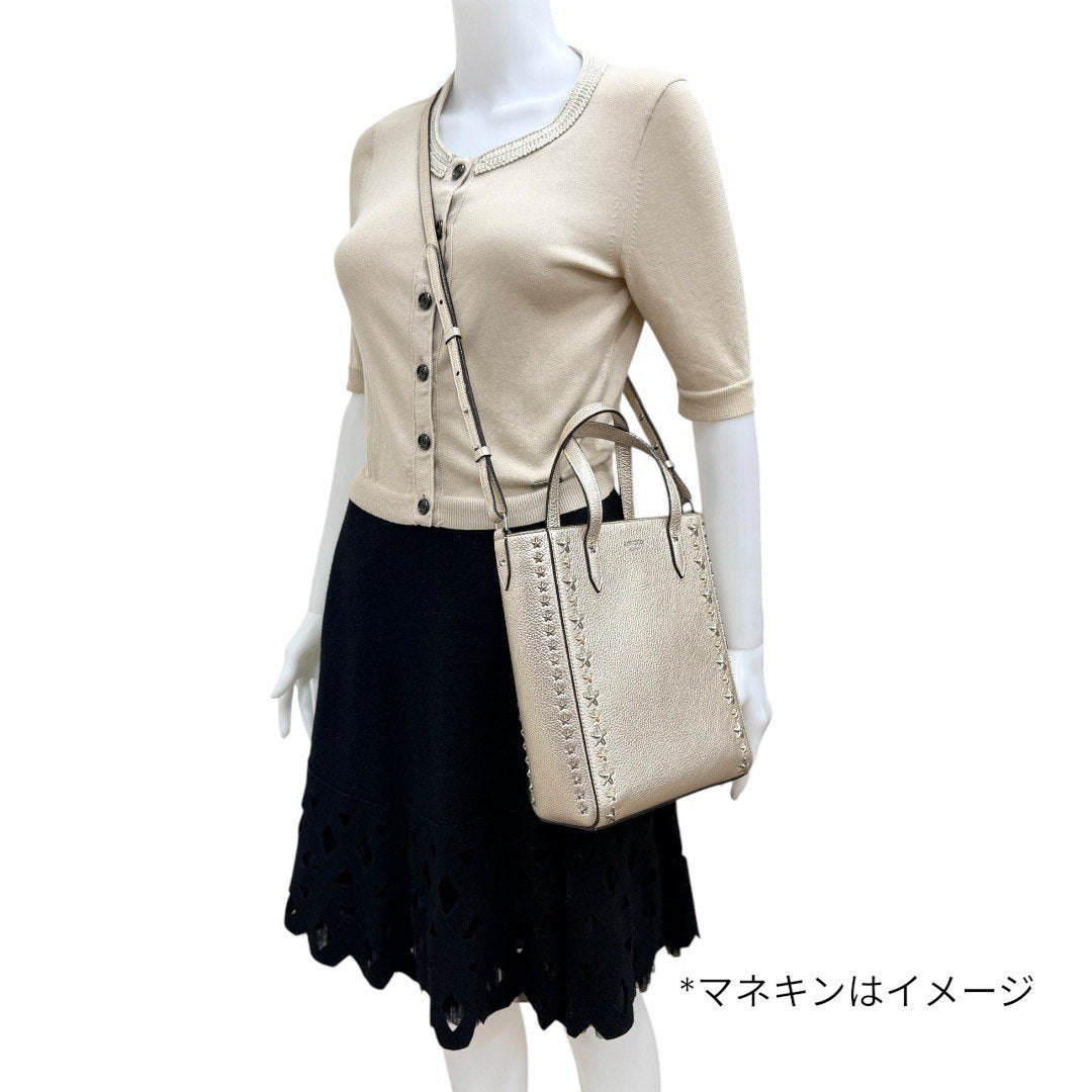 【美品】ジミーチュウ スタースタッズ ペガシ トートバッグ