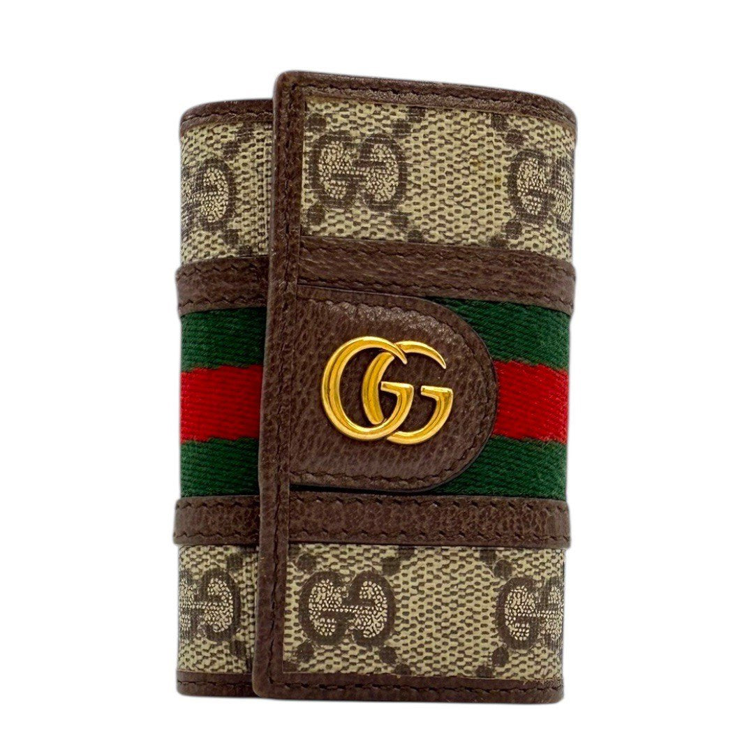 グッチ キーケース オフィディア  シェリーライン マーモント GG