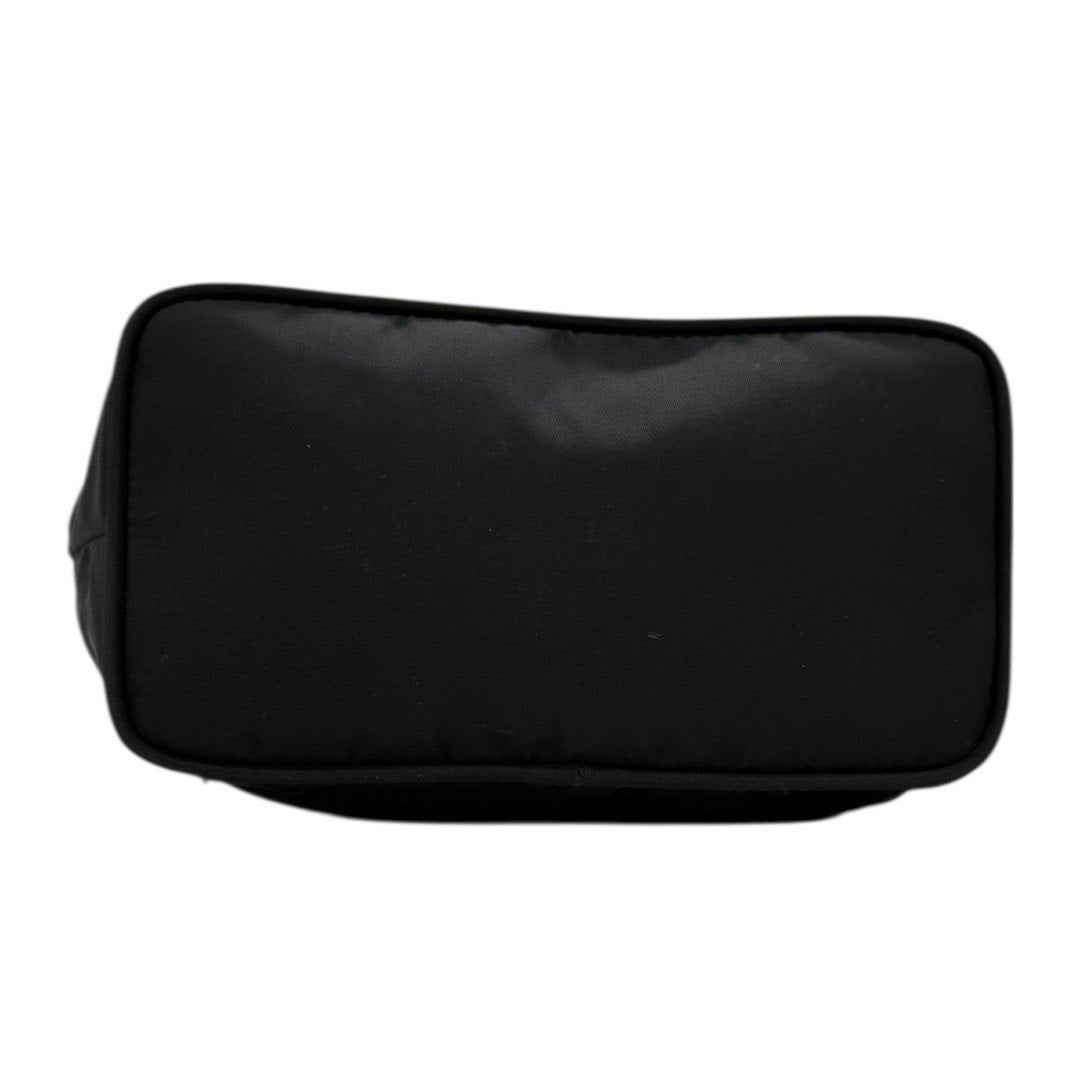 プラダ ミニワンショルダーバッグ アクセサリーポーチ ナイロン 黒 レディース