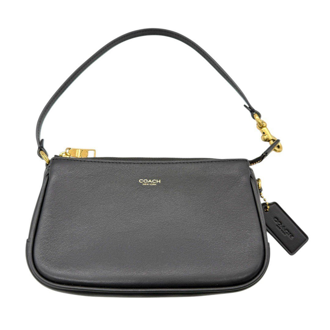 【極美品】コーチ プラザ バッグ 18 ハンドバッグ ショルダーバッグ アクセサリーポーチ ブラック レディース