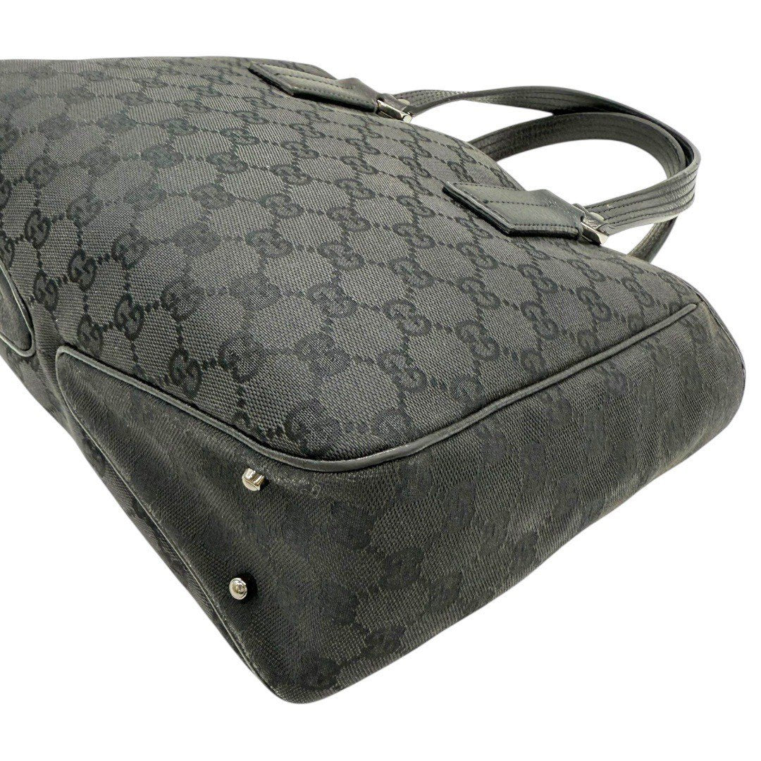 グッチ GGキャンバス トートバッグ ショルダーバッグ ブラック 113019 レディース