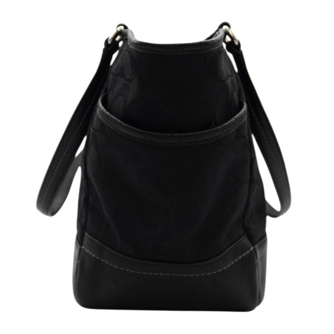 コーチ バッグ トートバッグ a4 黒 レディース