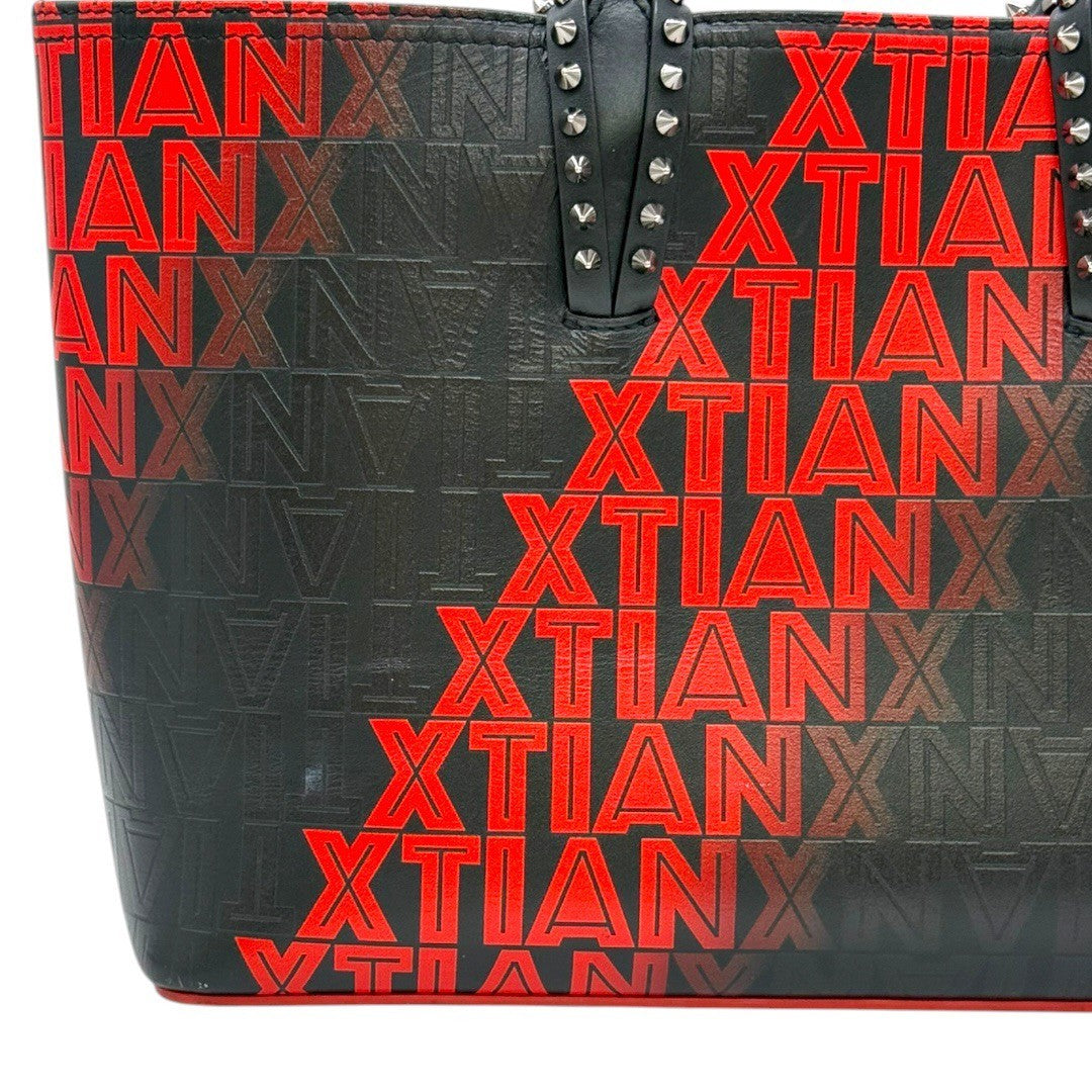 クリスチャンルブタン トートバッグ レディース スモール ロゴ スタッズ ポーチ付き