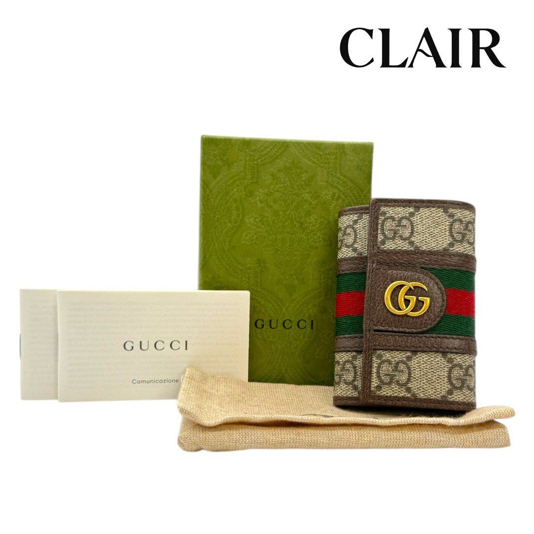 グッチ キーケース オフィディア  シェリーライン マーモント GG