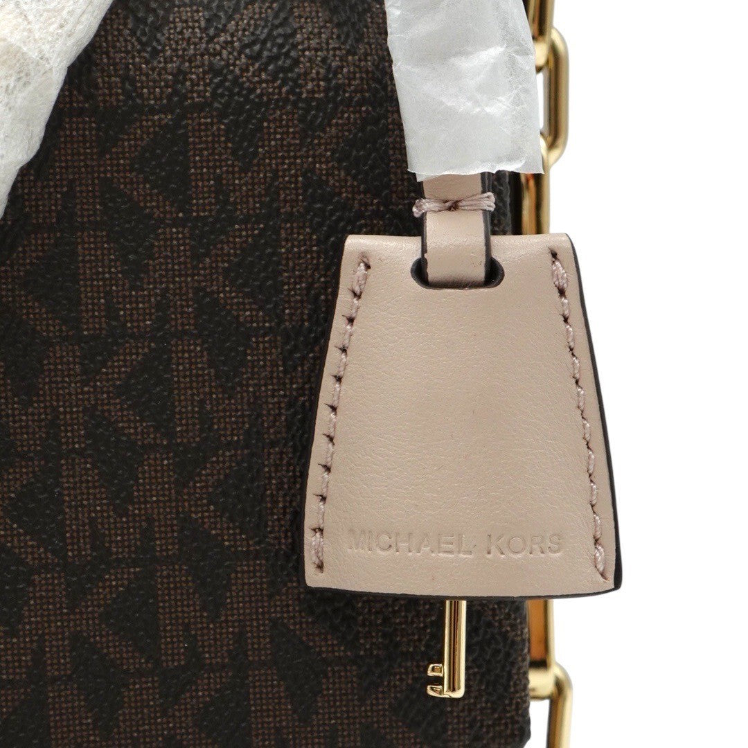 【新品】マイケルコース ショルダーバッグ ２WAYバッグ  MK柄 ベビーピンク レディース