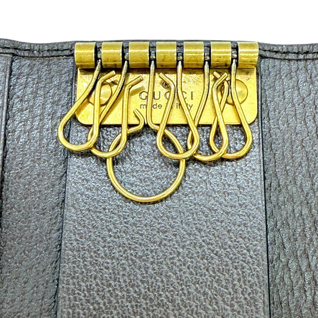 グッチ キーケース オフィディア  シェリーライン マーモント GG