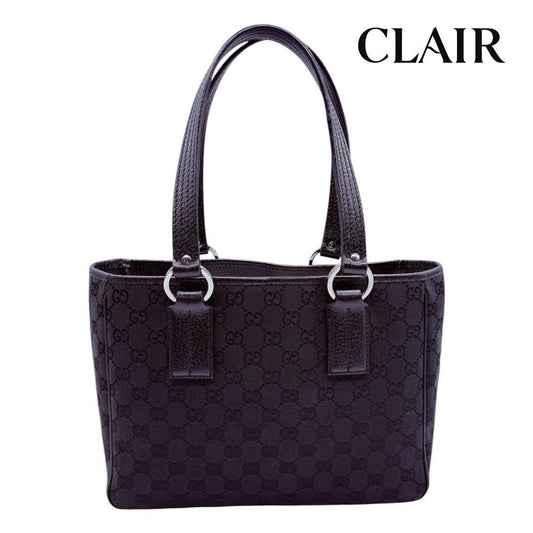 グッチ GGキャンバス トートバッグ ショルダーバッグ ブラック 113019 レディース