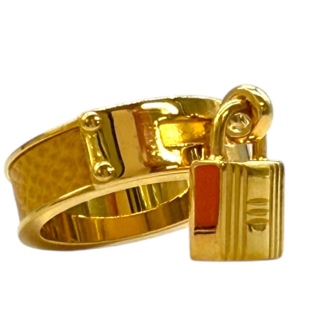 エルメス スカーフリング ケリー レディース