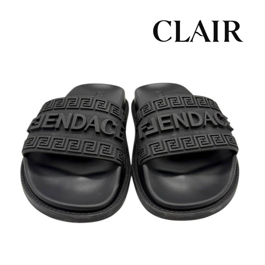 フェンディ フェンダーチェ レザーサンダル 36
