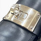 【美品】エルメス ホット モカシン ローファー レザー/ブラック SV金具 サイズ36