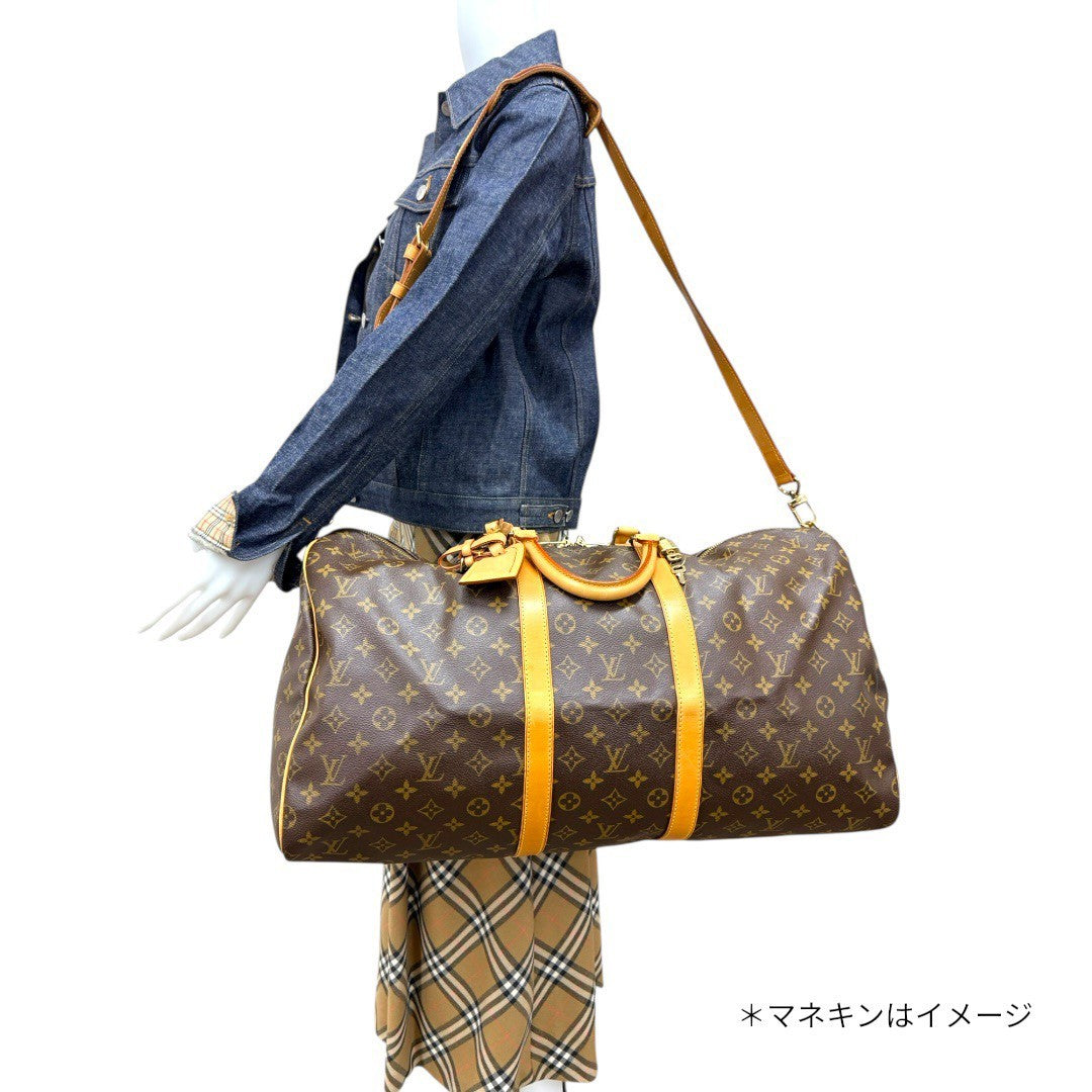 ルイヴィトン ボストンバッグ キーポルバンドリエール55 M41414 モノグラム