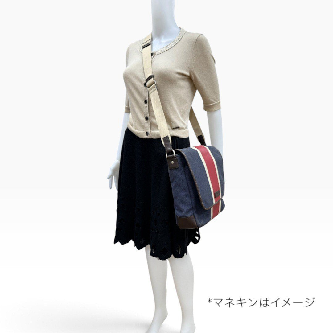 デニム ショルダーバッグ コーチ