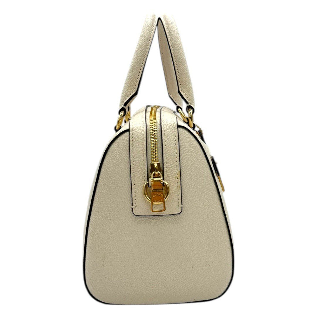 コーチ ハンドバッグ２WAYバッグ ショルダーバッグ レザー ホワイト レディース