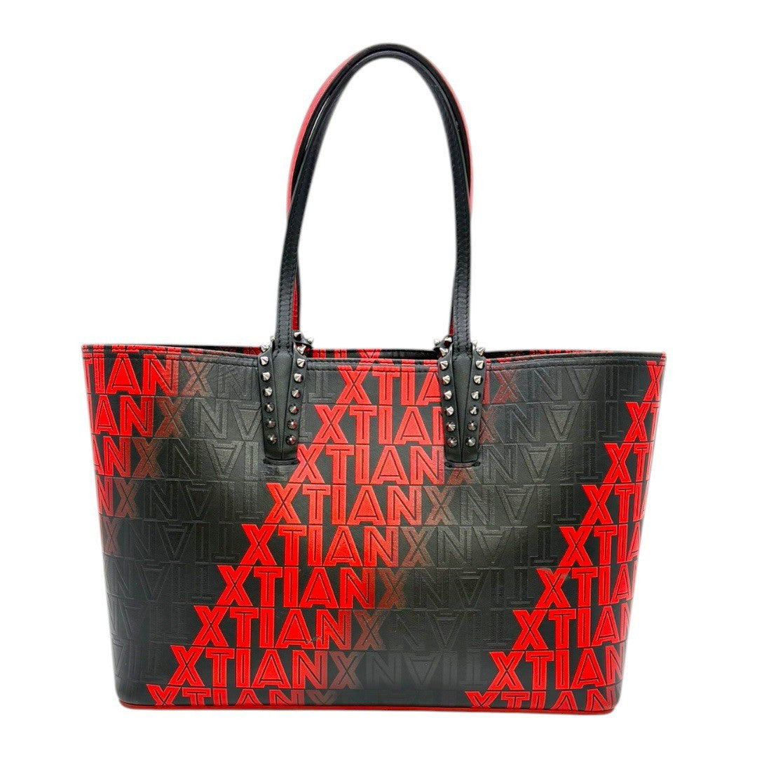 クリスチャンルブタン トートバッグ レディース スモール ロゴ スタッズ ポーチ付き