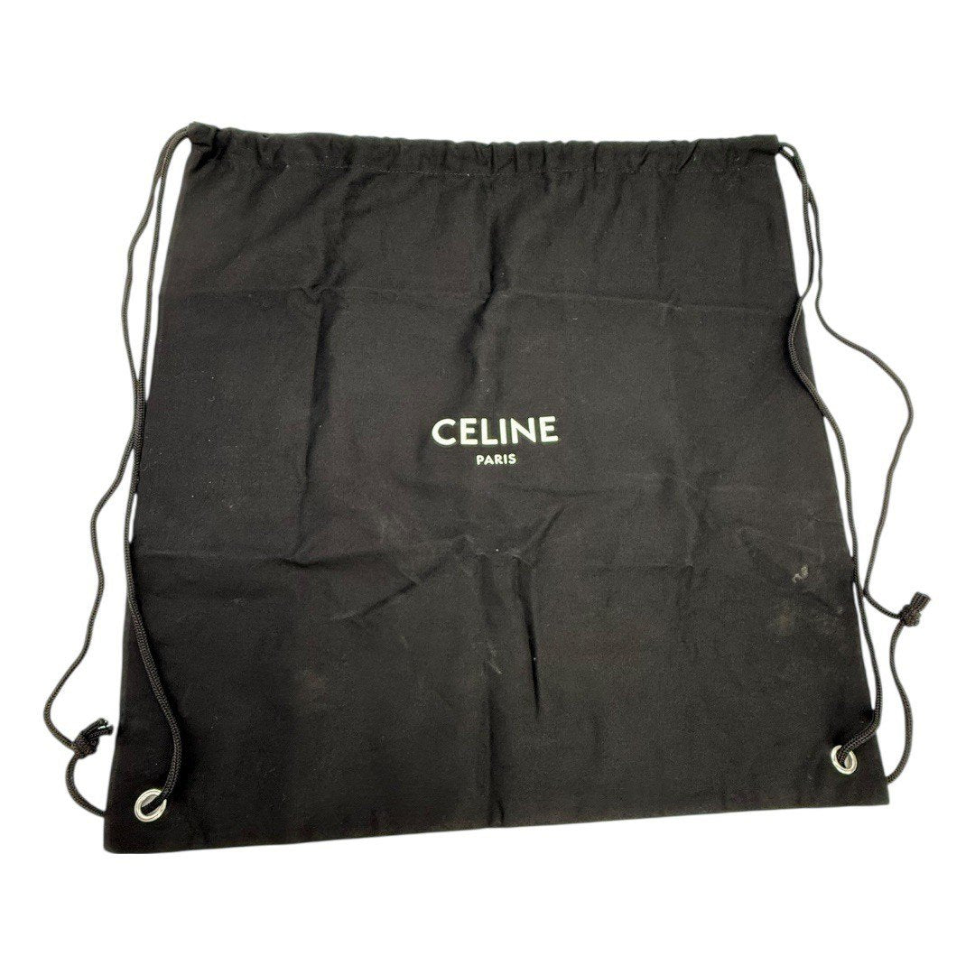 【美品】 セリーヌ レインブーツ 長靴 雨具 雨靴 傘 カーキ 23cm レディース