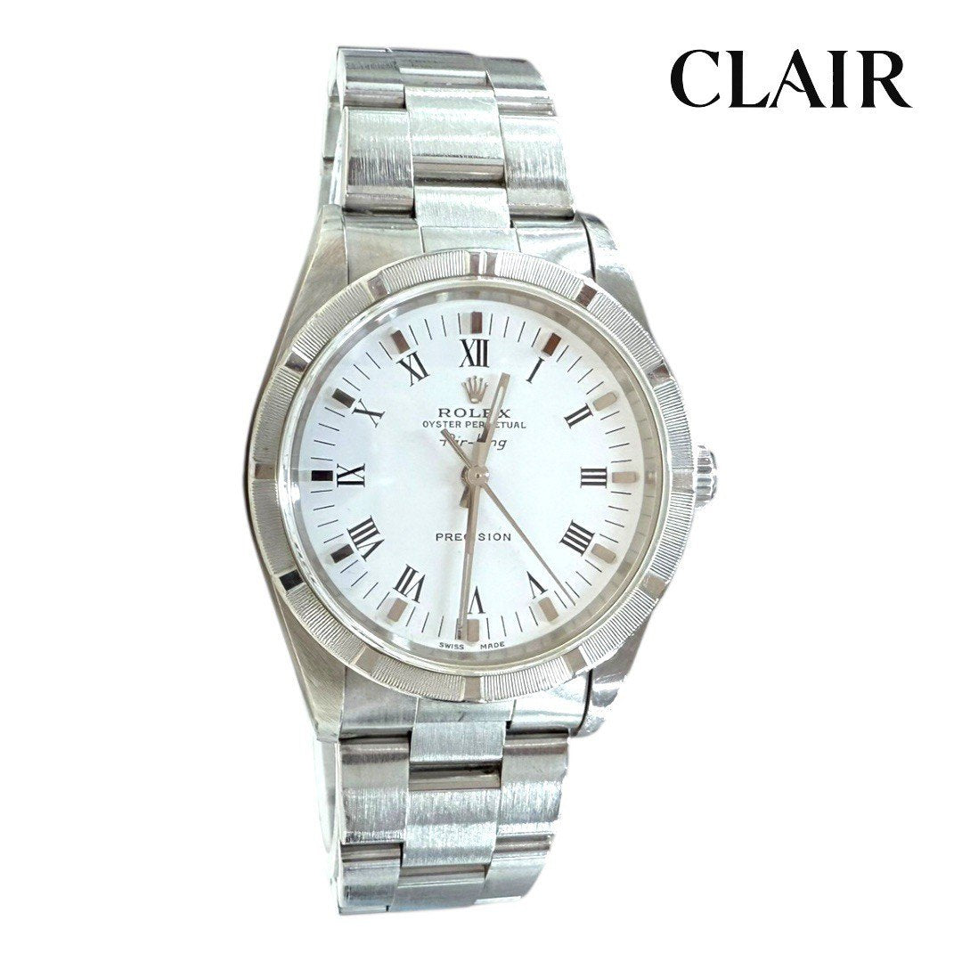 ロレックス エアキング 14010M ホワイト センターローマ P番 メンズ