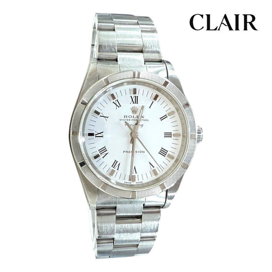 ロレックス エアキング 14010M ホワイト センターローマ P番 メンズ