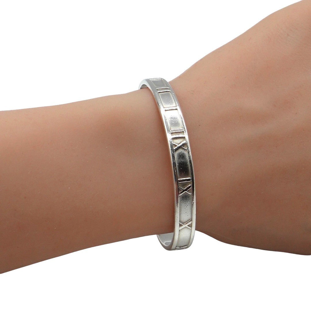 ティファニー ブレスレット バ ングル アトラス スターリングシルバー アクセサリー シルバー925