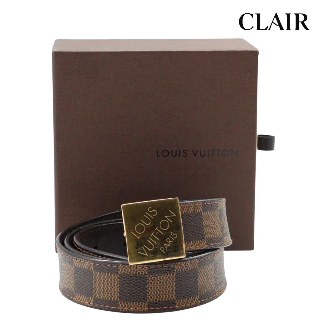 ルイヴィトン ベルト ダミエ サンチュール キャレ メンズ ヴィトンベルト