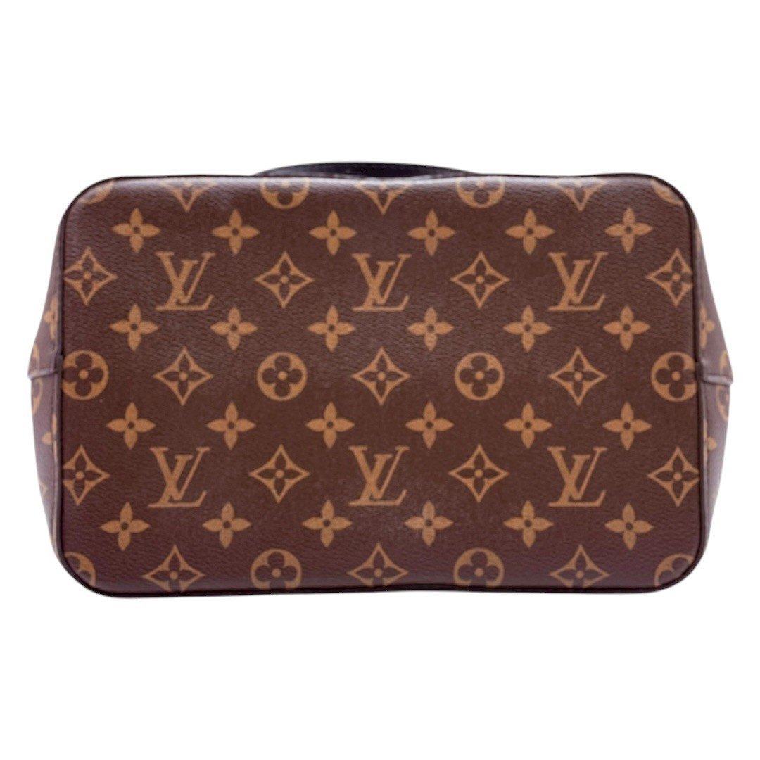 【極美品】ルイヴィトン ネオノエMM M44020 ショルダーバッグ ブラック/ブラウン レディース