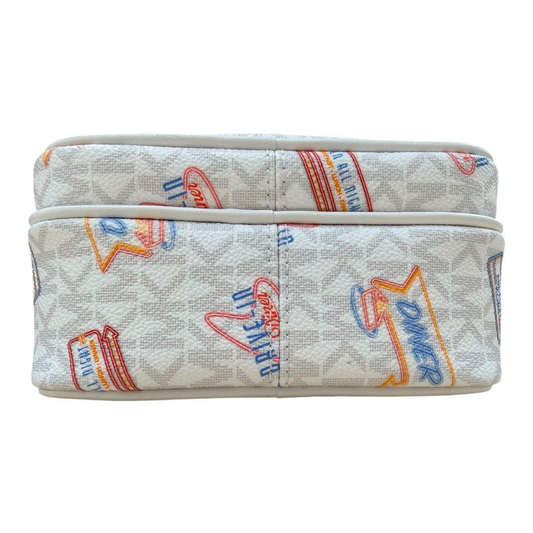 【新品】 マイケルコース  ショルダーバッグ ホワイト×マルチ レディース