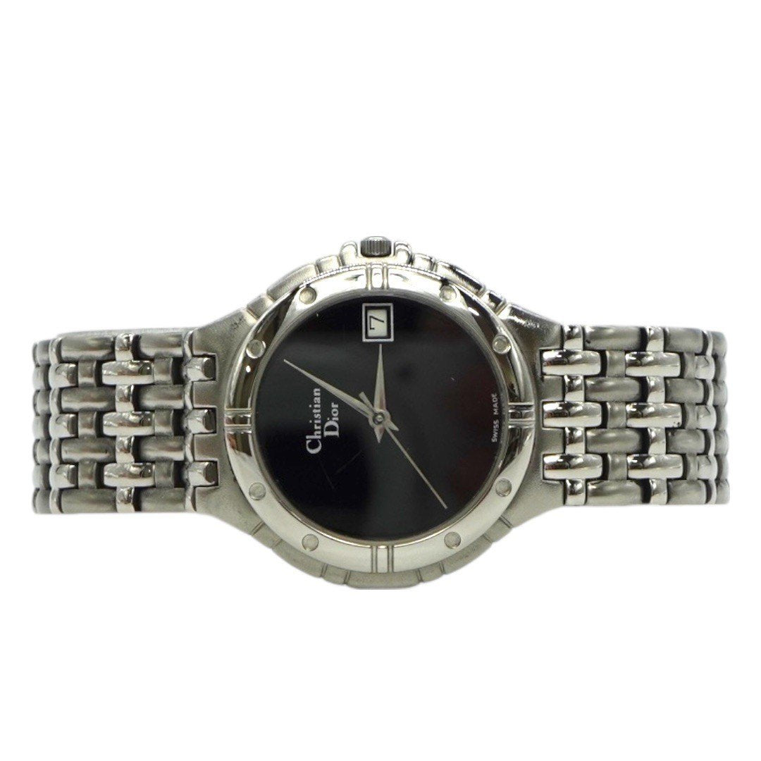 クリスチャンディオール クォーツ アナログ デイト 腕時計 ウォッチ 動作品 レディース メンズ