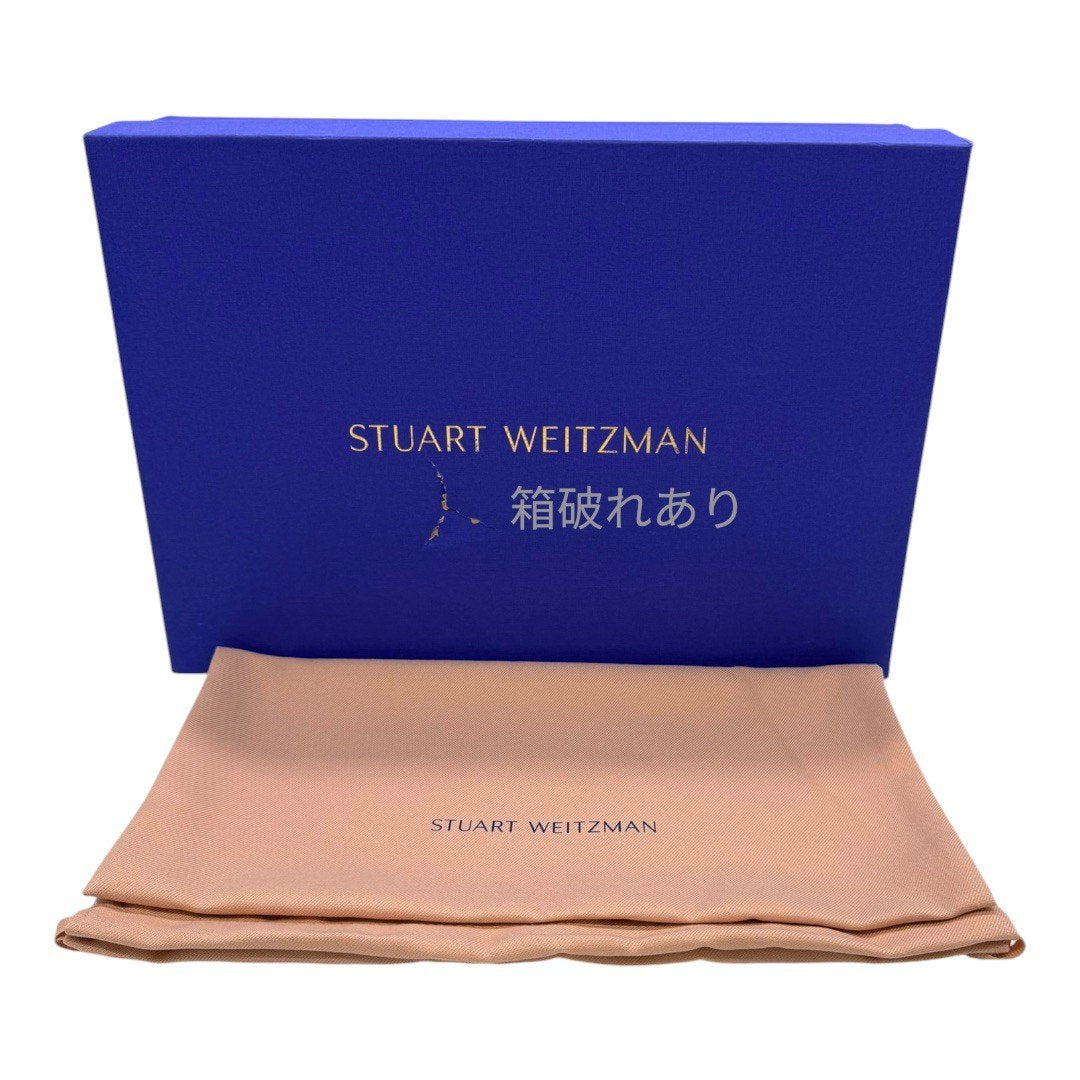 【新品】スチュアートワイツマン ショートブーツ ローファー  シューズ 23.5cm レディース